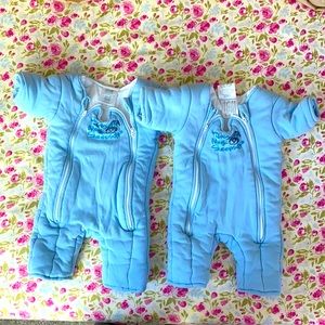 TWO 3-6 month Merlin suits!